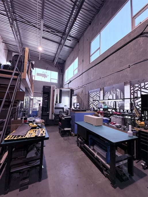 U-Fab's fabrication workshop in Vancouver, BC